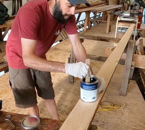 Acorn to Arabella: Sealing & Varnishing Wood