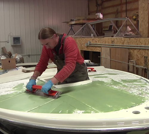 Fairing A Fiberglass Deck