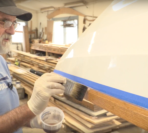 Building the TotalBoat Sport Dory: Episode 35 – Varnishing