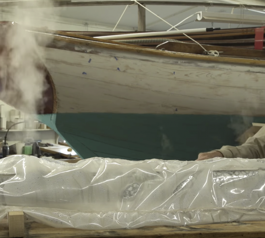 Building the TotalBoat Sport Dory: Episode 10 – Compression Steam Bending