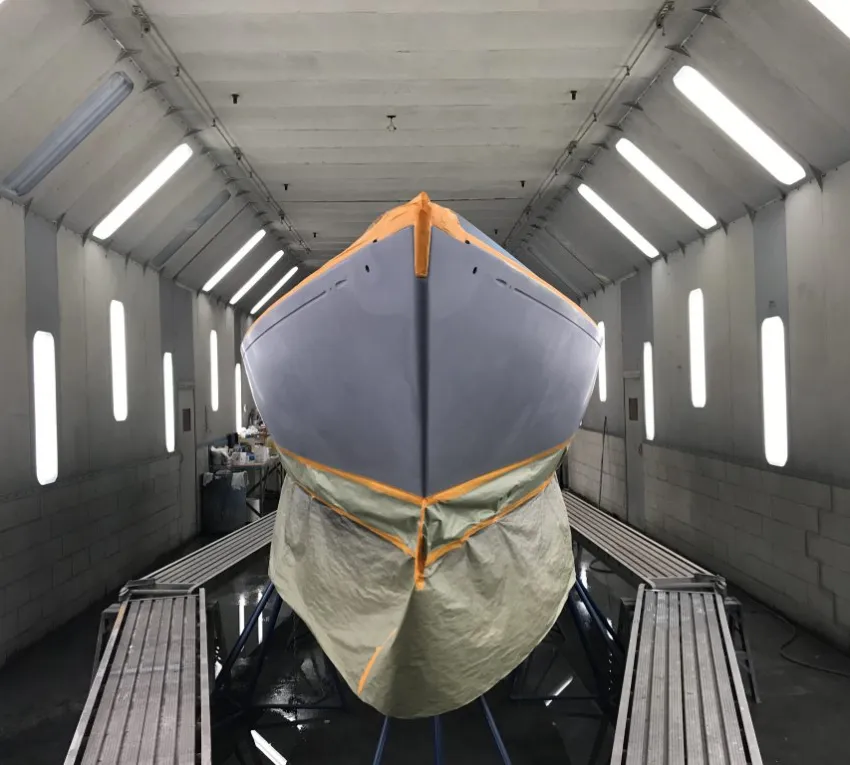 Restoring Vela – Episode 10: Applying TotalBoat Envy 2-Part Varnish