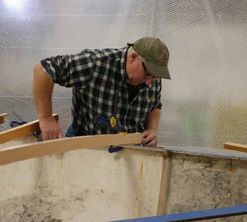 Vela Restoration: Episode 3 – Deck Beams and Carlins
