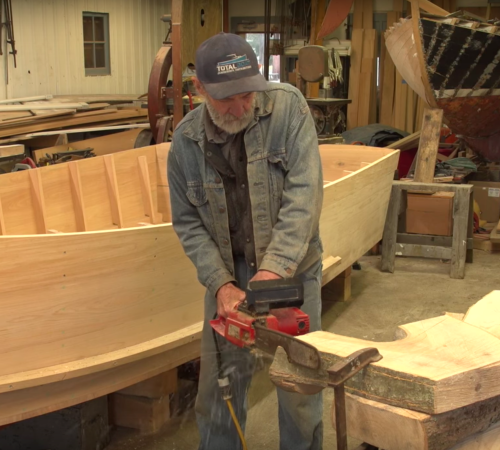 Building the TotalBoat Work Skiff: Steaming The Breast Hook