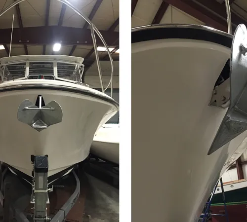 Installing a Lewmar V700 Windlass on the Black Watch 26