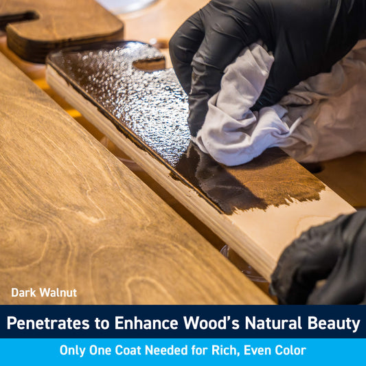 TotalBoat Signature Wood Stain: Penetrates to Enhance Wood's Natural Beauty