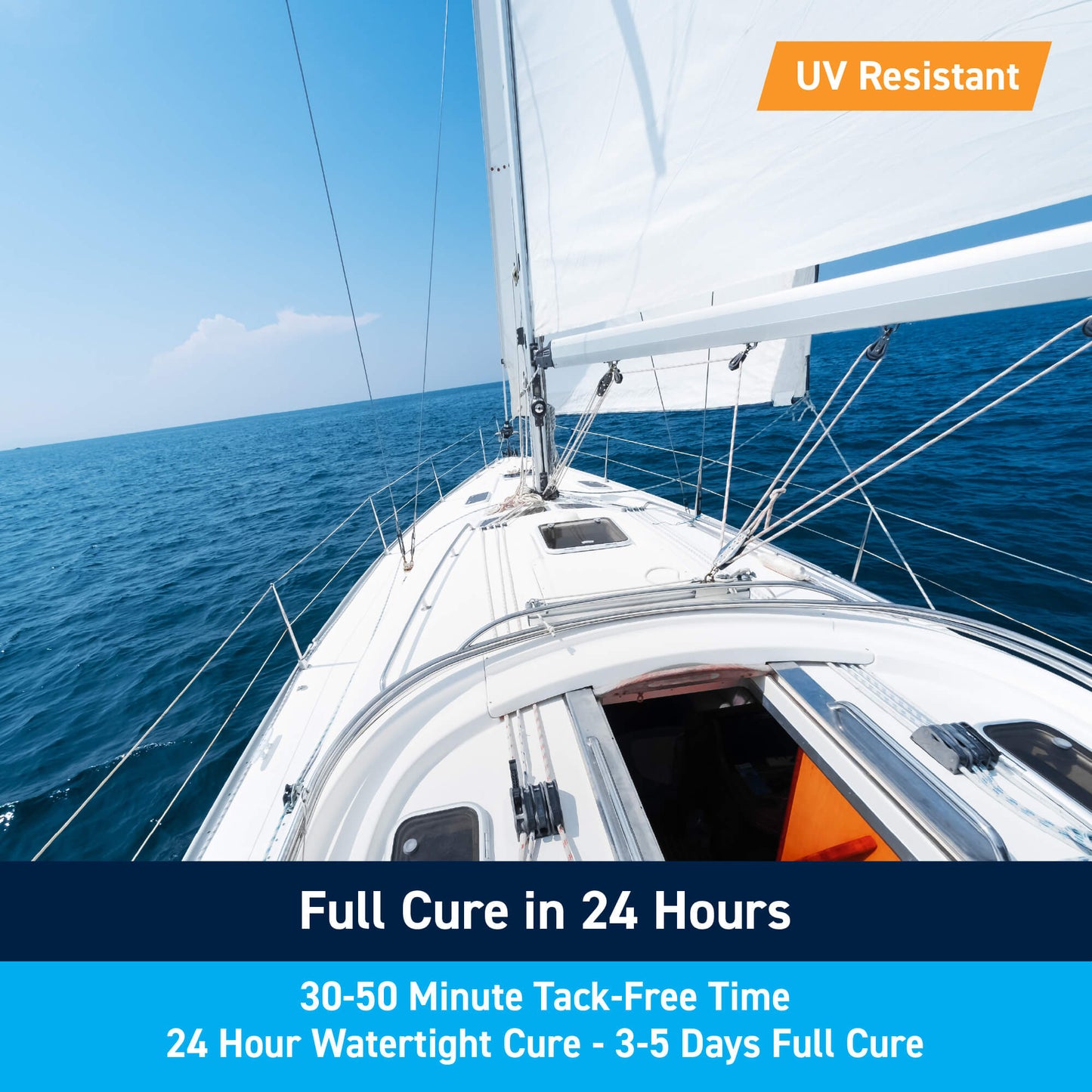 TotalBoat 42 Million Polyurethane Marine Adhesive Sealant: Full Cure in 24 Hours