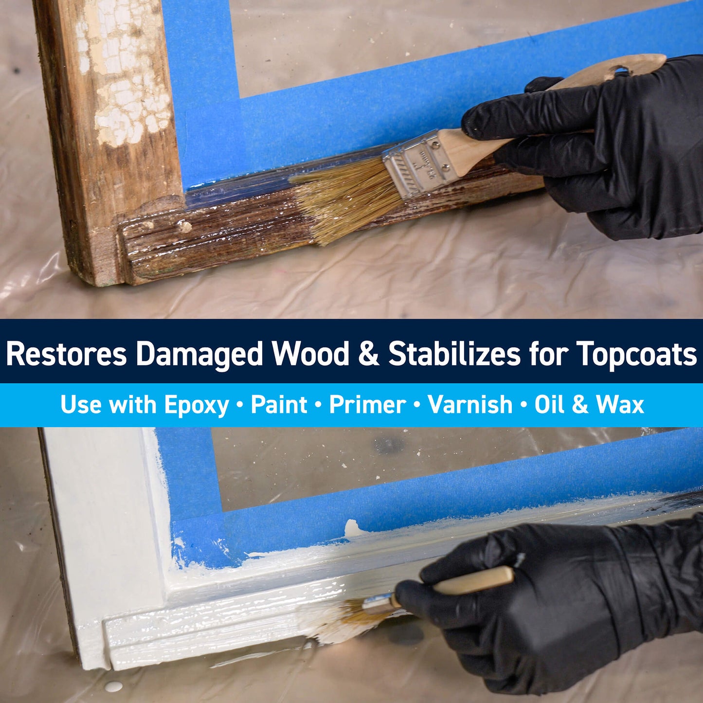 TotalBoat Penetrating Epoxy: Restores Damaged Wood & Stabilizes for Topcoats