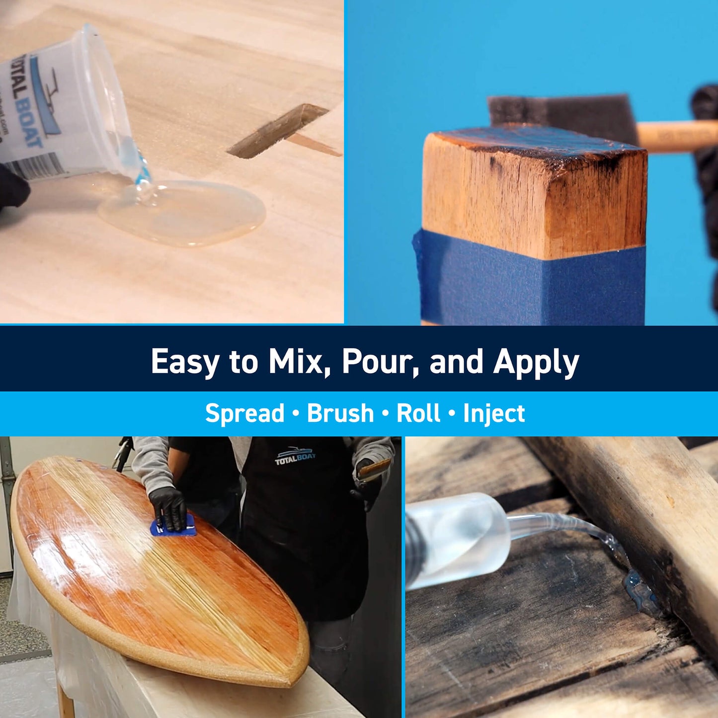 TotalBoat Penetrating Epoxy: Easy to Mix, Pour, and Apply