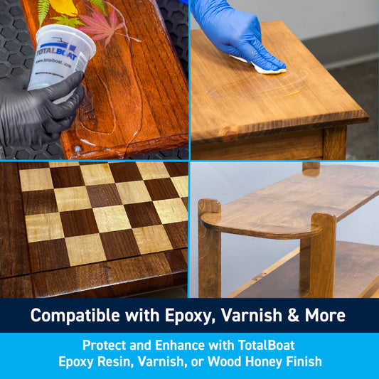 TotalBoat Signature Wood Stain: Compatible with Epoxy, Varnish & More