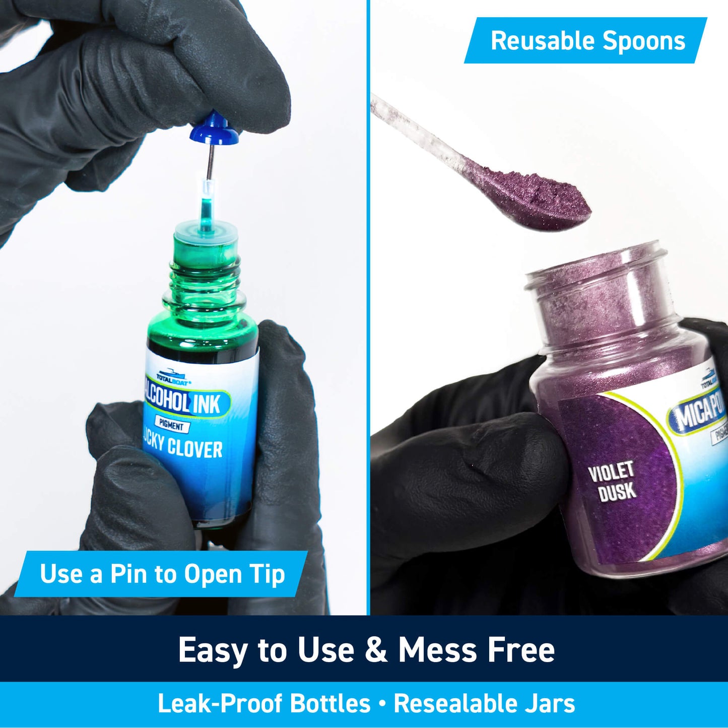 TotalBoat Epoxy Pigments Project Kit: Easy to Use & Mess Free