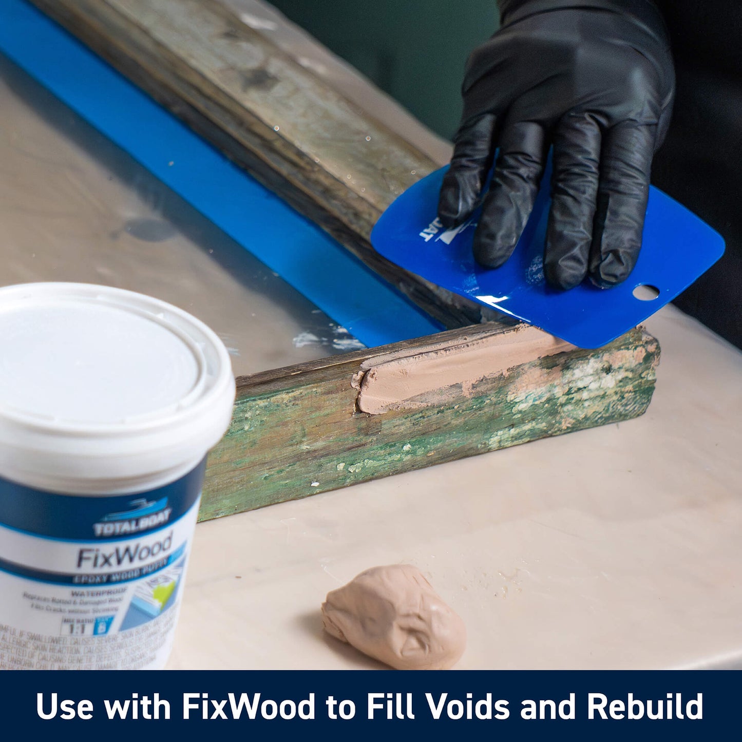 TotalBoat Penetrating Epoxy: Use with FixWood to Fill Voids and Rebuild
