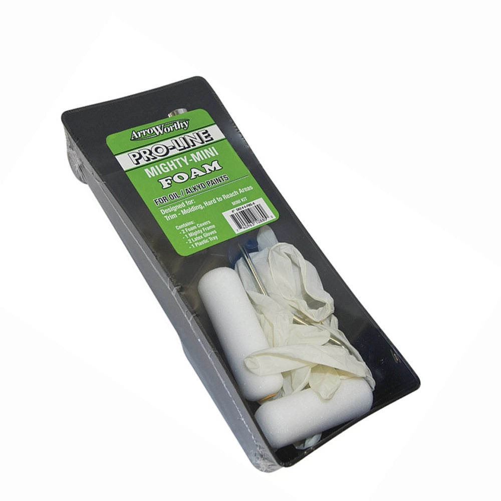 Mighty Mini Foam Paint Roller Kit Small Foam Paint Rollers