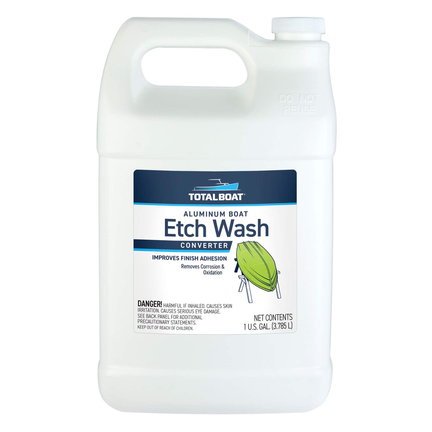 TotalBoat Aluminum Boat Etch Wash Cleaner and Conditioner Gallon