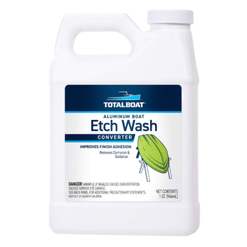 TotalBoat Aluminum Boat Etch Wash Cleaner and Conditioner Quart
