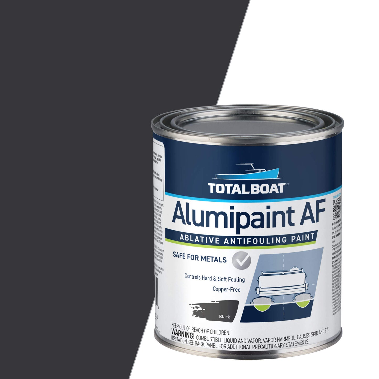 TotalBoat AlumiPaint AF Aluminum Antifouling Paint Black