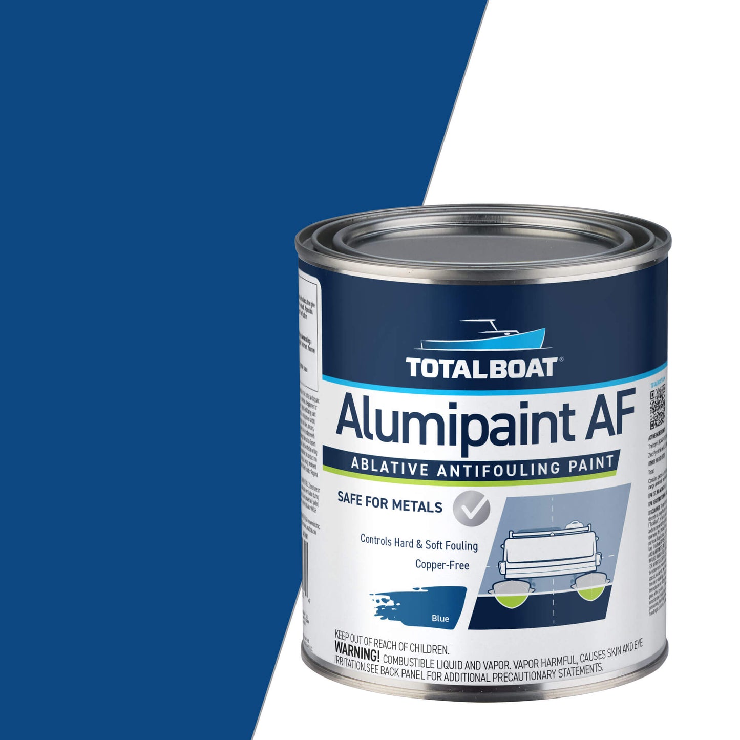 TotalBoat AlumiPaint AF Aluminum Antifouling Paint Blue