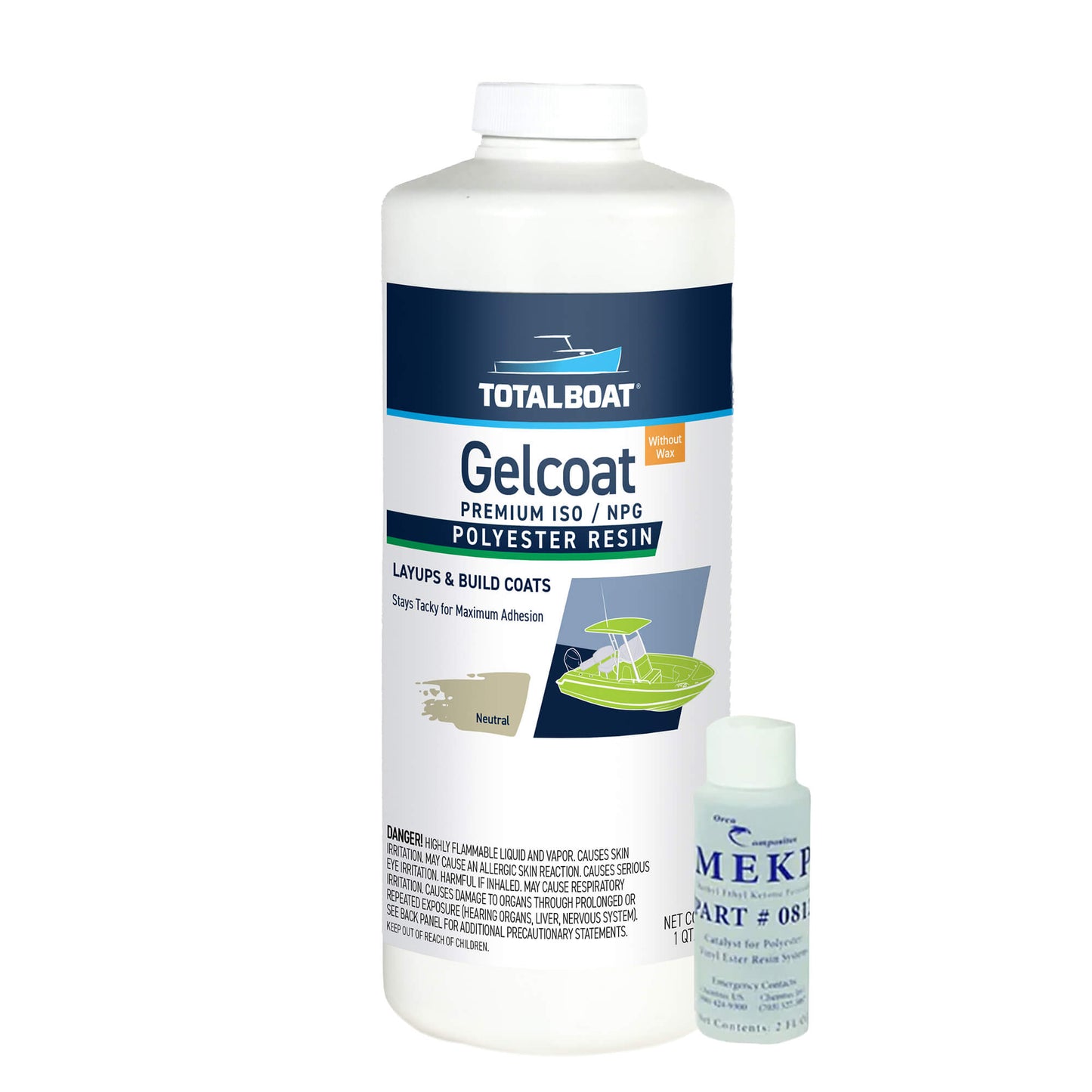 TotalBoat Gelcoat Neutral No Wax Quart