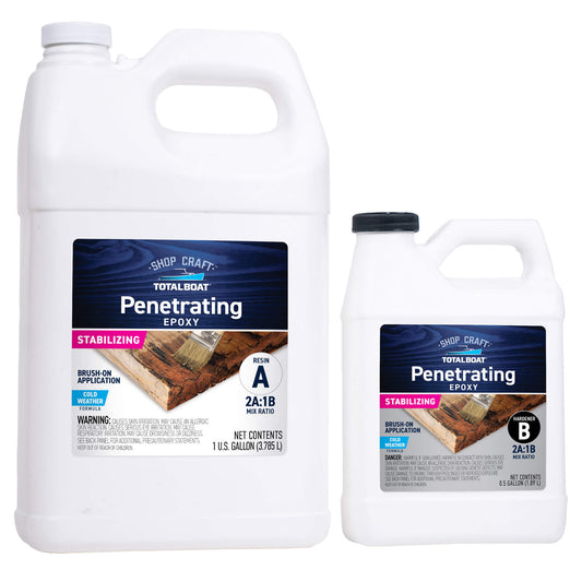 TotalBoat Penetrating Cold Weather Epoxy 1.5 Gallon Kit