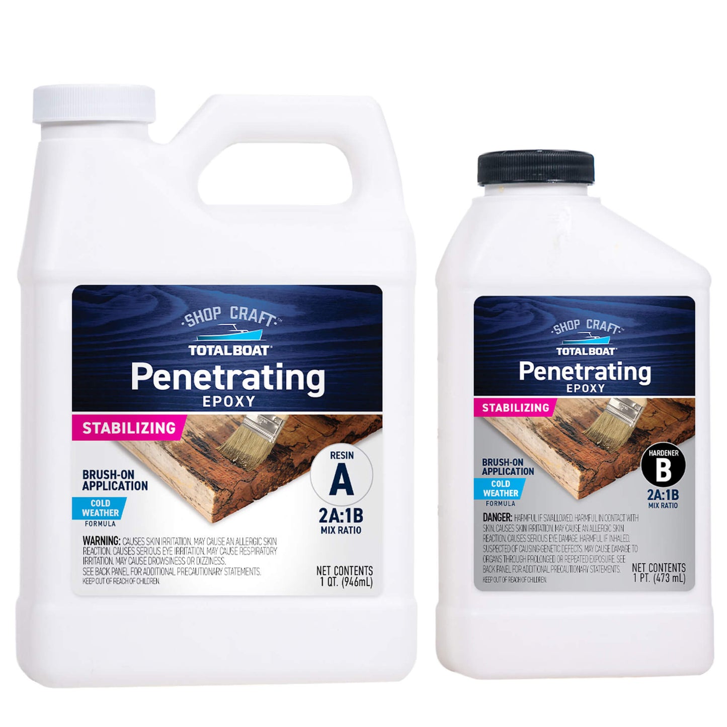 TotalBoat Penetrating Cold Weather Epoxy 1.5 Quart Kit