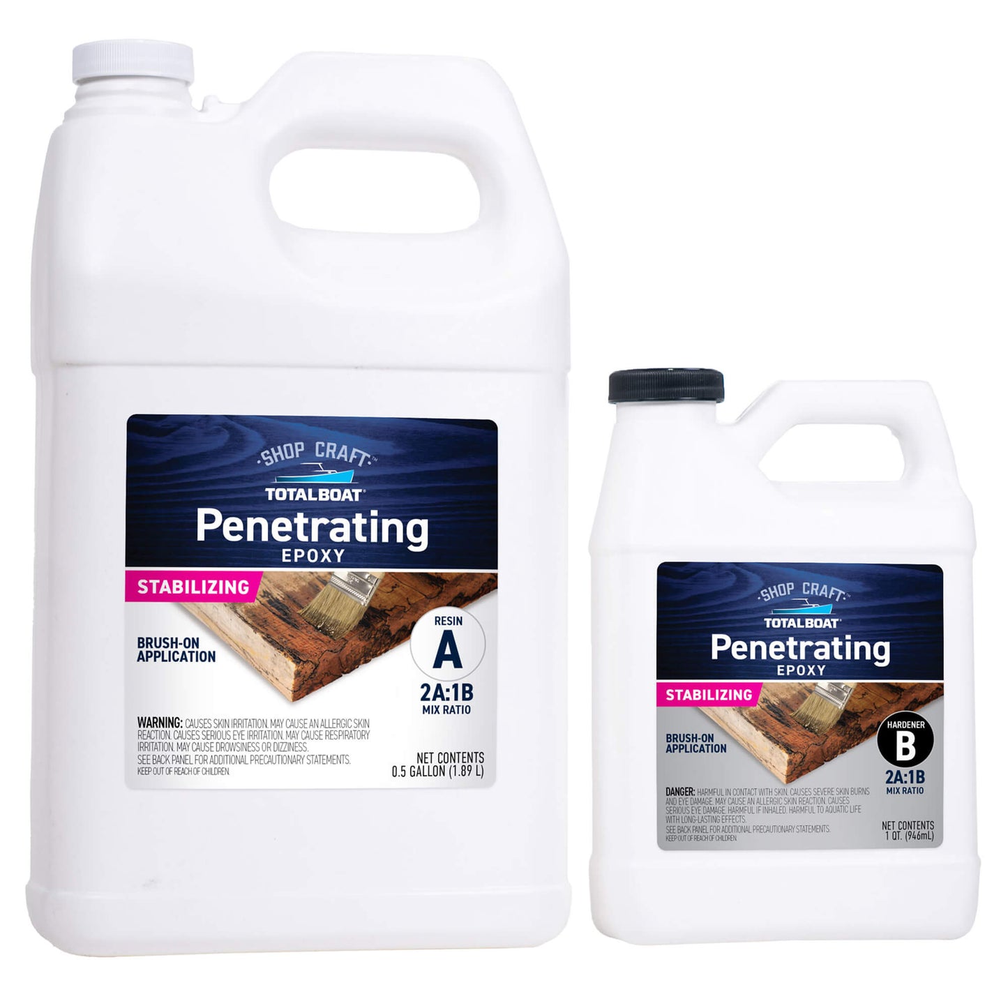 TotalBoat Penetrating Regular Epoxy 0.75 Gallon Kit