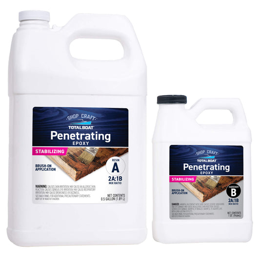 TotalBoat Penetrating Regular Epoxy 0.75 Gallon Kit