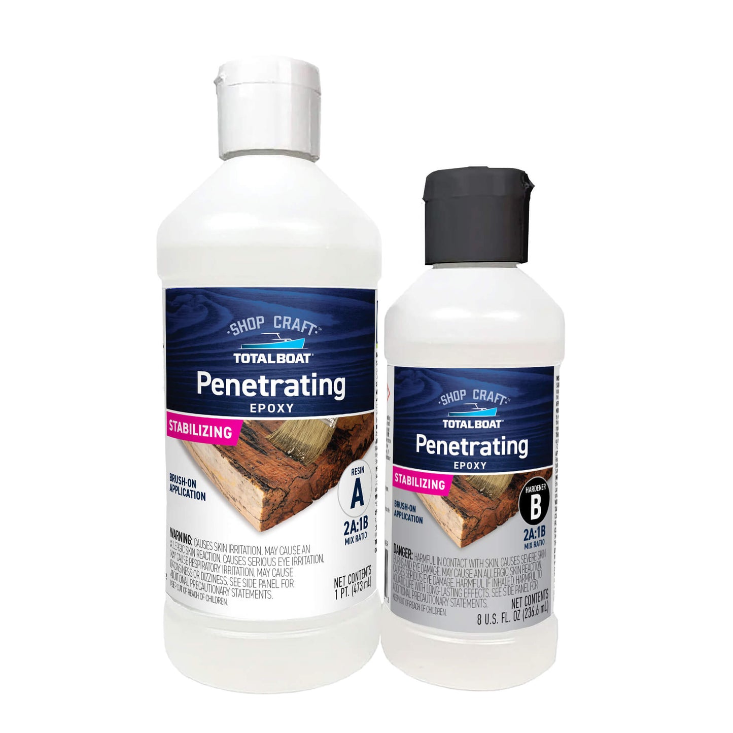 TotalBoat Penetrating Regular Epoxy 1.5 Pint Kit Kit