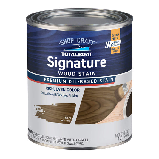 TotalBoat Signature Wood Stain - Dark Walnut