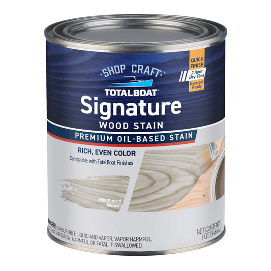 TotalBoat Signature Wood Stain - Weathered Wood