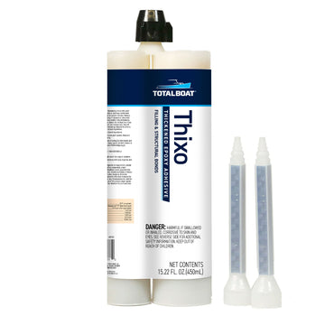 TotalBoat Thixo PRO 450ml Cartridge and 2 Static Mixing Tips
