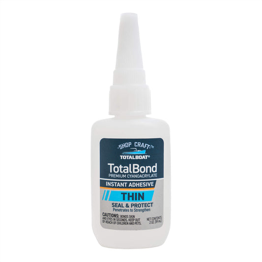 TotalBoat TotalBond Thin CA Glue to Seal and Protect