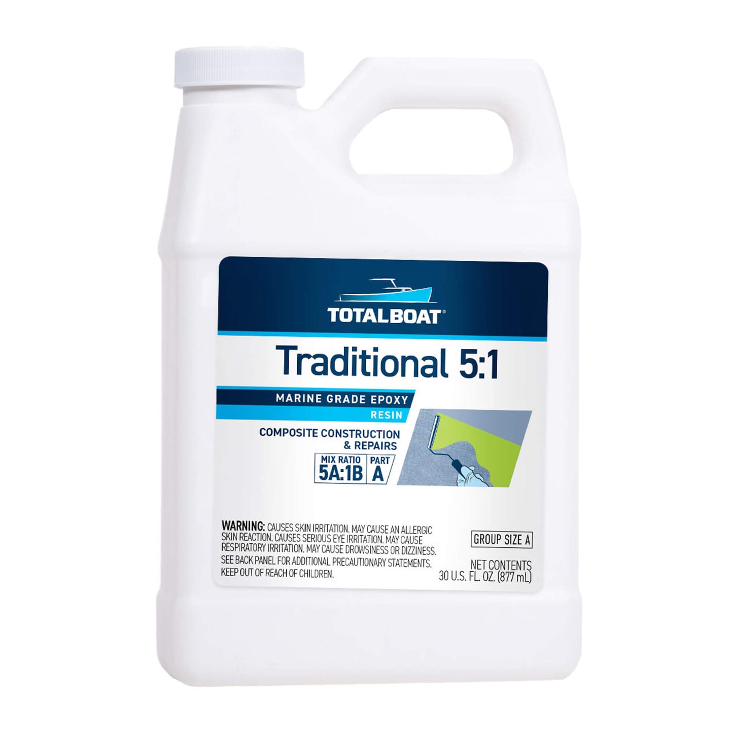TotalBoat Traditional 5:1 Epoxy Resin Size A