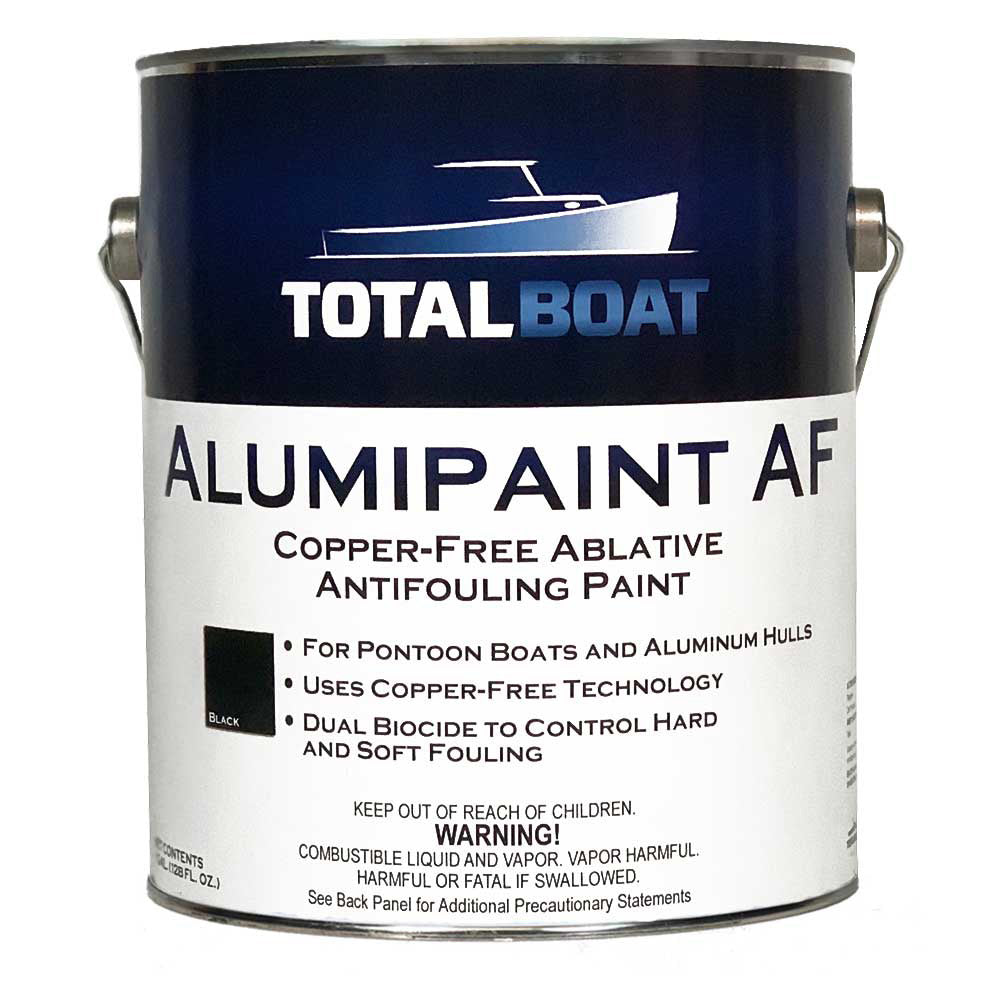 TotalBoat AlumiPaint AF Aluminum Antifouling Paint Black Gallon