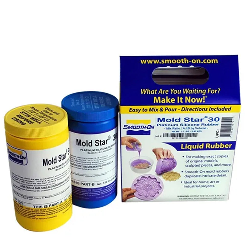 Mold Star 30 Liquid Silicone Mold Rubber 2lb