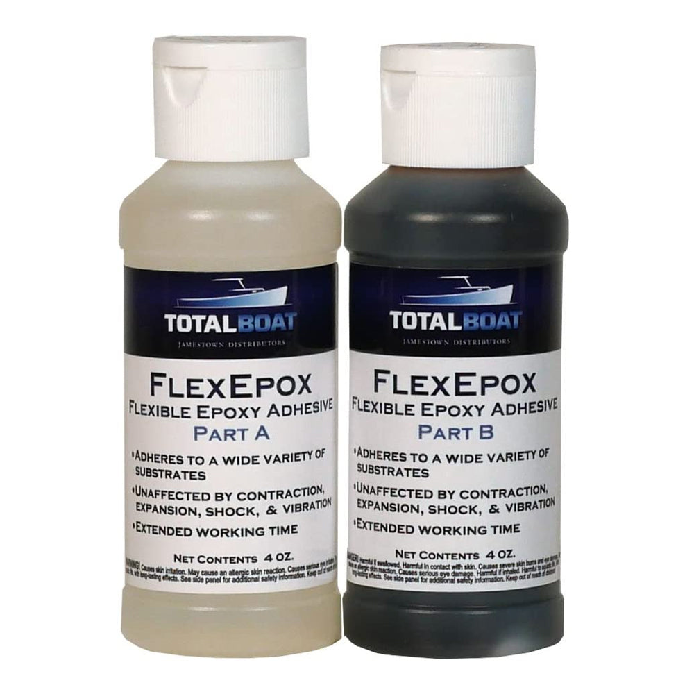 TotalBoat FlexEpox Flexible Epoxy Adhesive 8oz