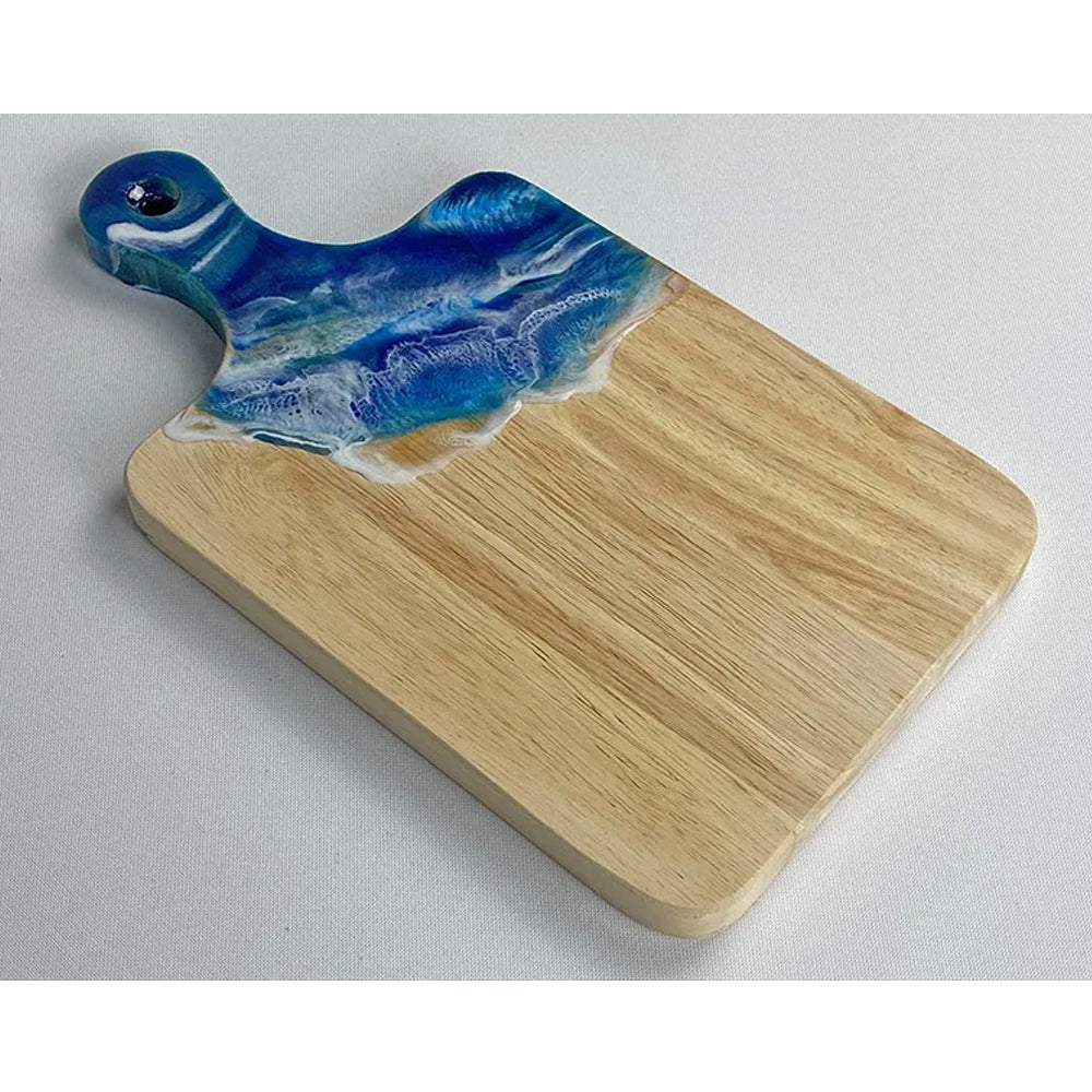 TotalBoat MakerPoxy Ocean Serving Board Mini Kit - finished serving board