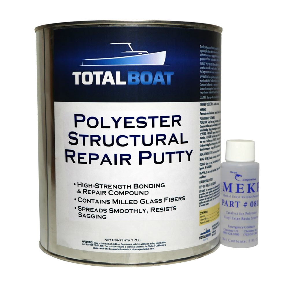 TotalBoat Polyester Structural Repair Putty 1 Gallon