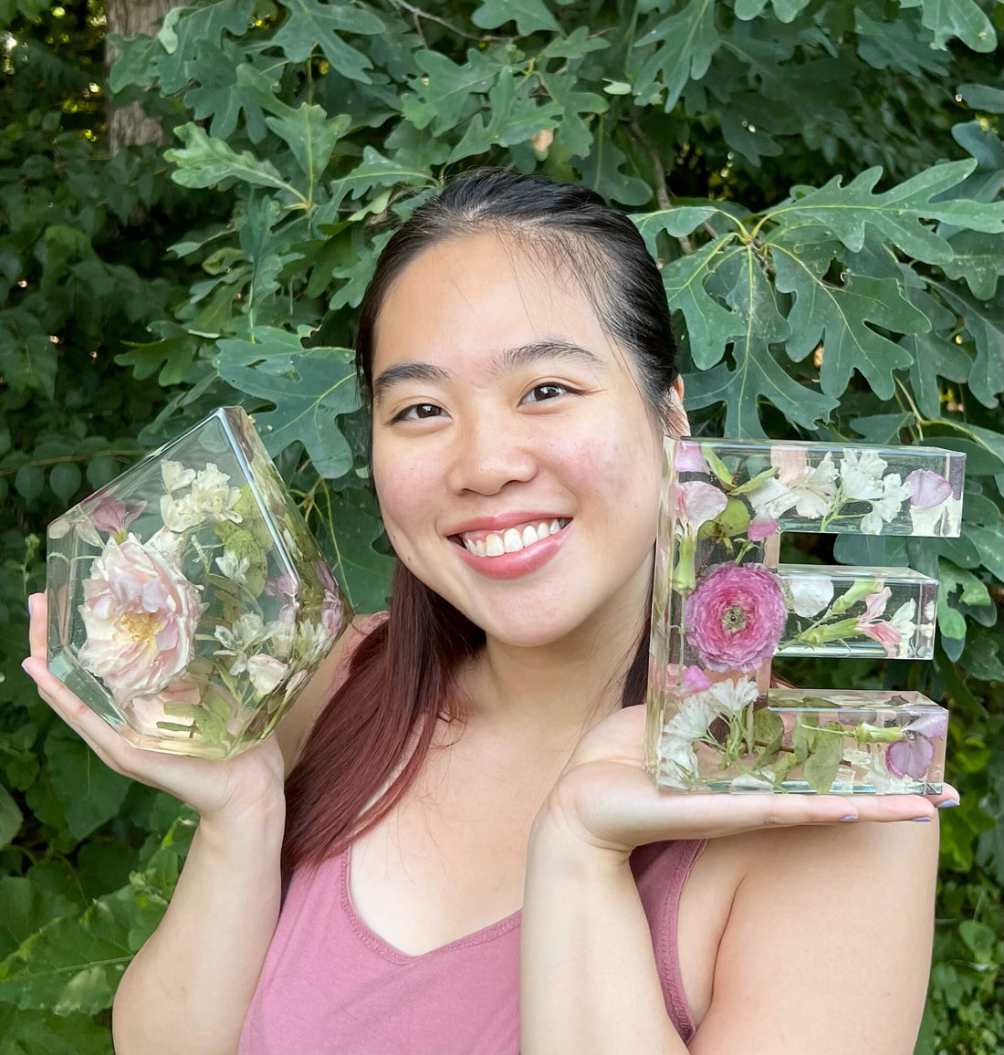 Ella Huang: Making Molds for Resin Art