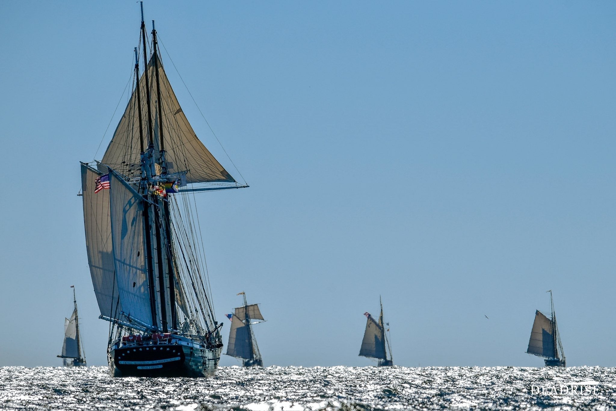 Deadrise Marine Photography ocean boat race