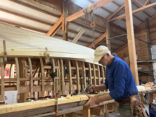 Rebuilding a Lost Albert Strange Yawl, One Plank at a Time