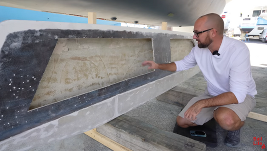Rebuilding the Keel of a 44ft Catamaran with Sail Life