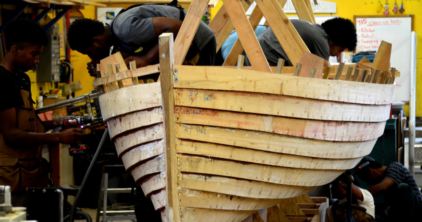 Boat Rocking Solution Rocking the Boat: Empowering Bronx Youth through Boat Building and Bey