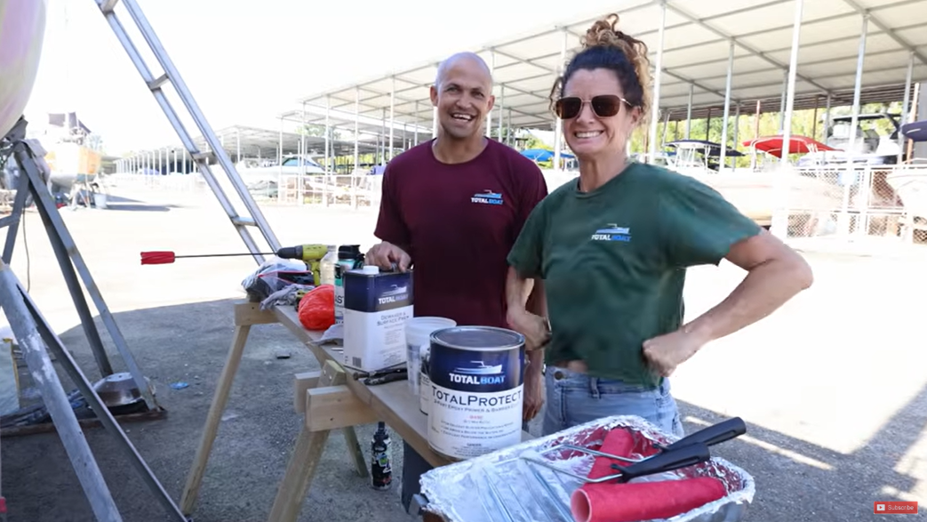 Hull Overhaul with Beau and Brandy Sailing
