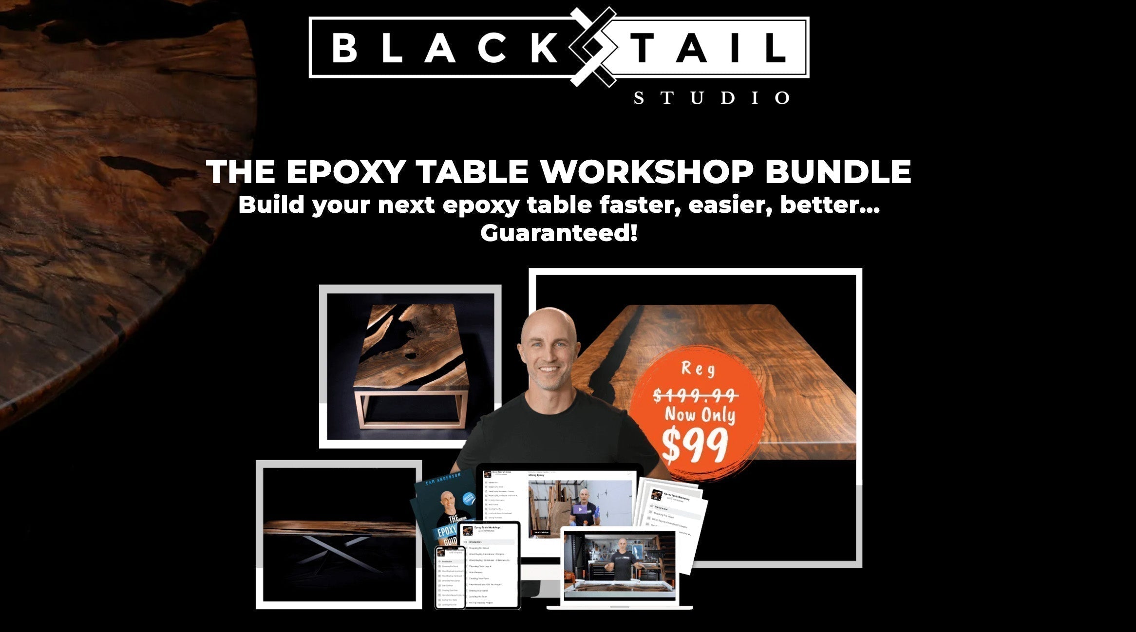 Special Offer Cam Anderson’s Mastering Epoxy Online Table Workshop