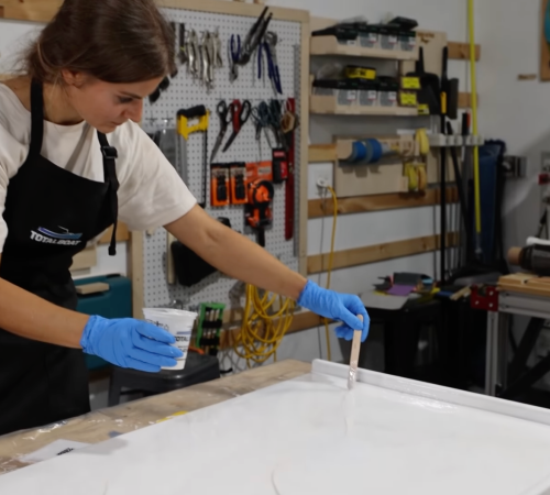 Epoxy Countertops on Expedition Evans – Part 2