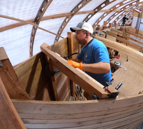 Henry Red’s Deck Beams and Carlins