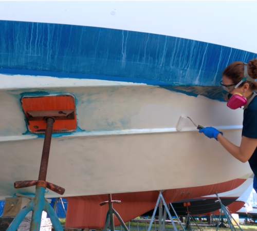 Meet MJ Sailing: Barrier Coating and Boat Building