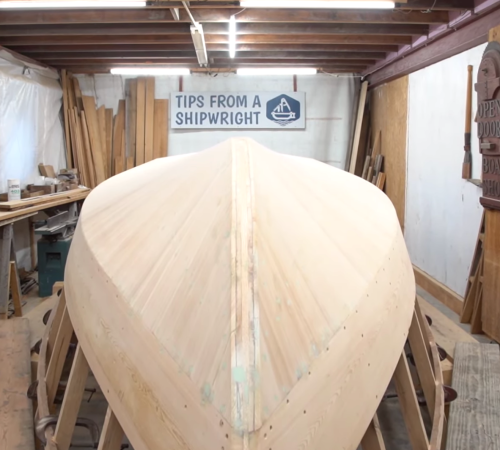 Building the V Bottom Skiff with Lou Sauzedde: TotalFair on the Bottom