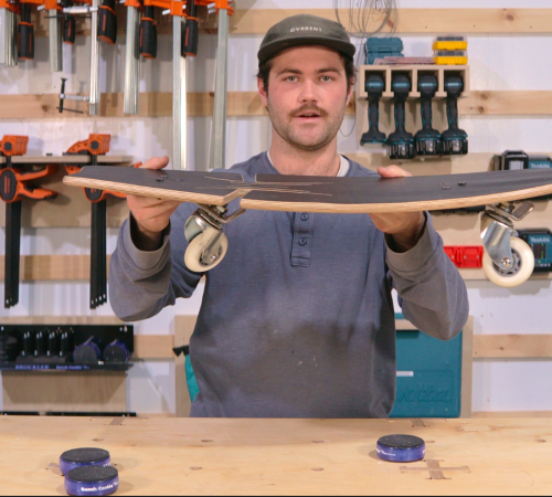 Building a Carbon Fiber Ripsurf