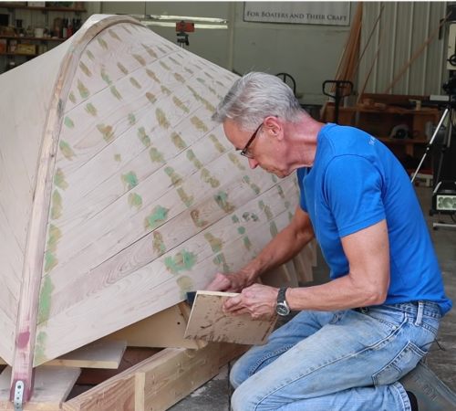 The Art of Boatbuilding: Fairing a Wooden Bottom