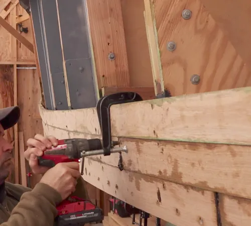 Henry Red with the Sea Dreamer Project: Planking Wooden Trawler